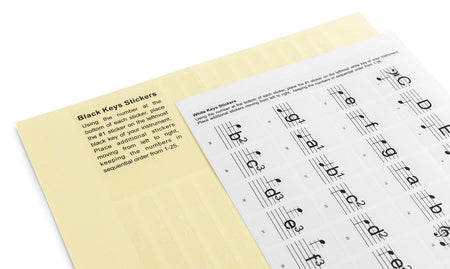 Max KB - KEY - Pegatinas no permanentes de notas para teclado - Tempo Shop