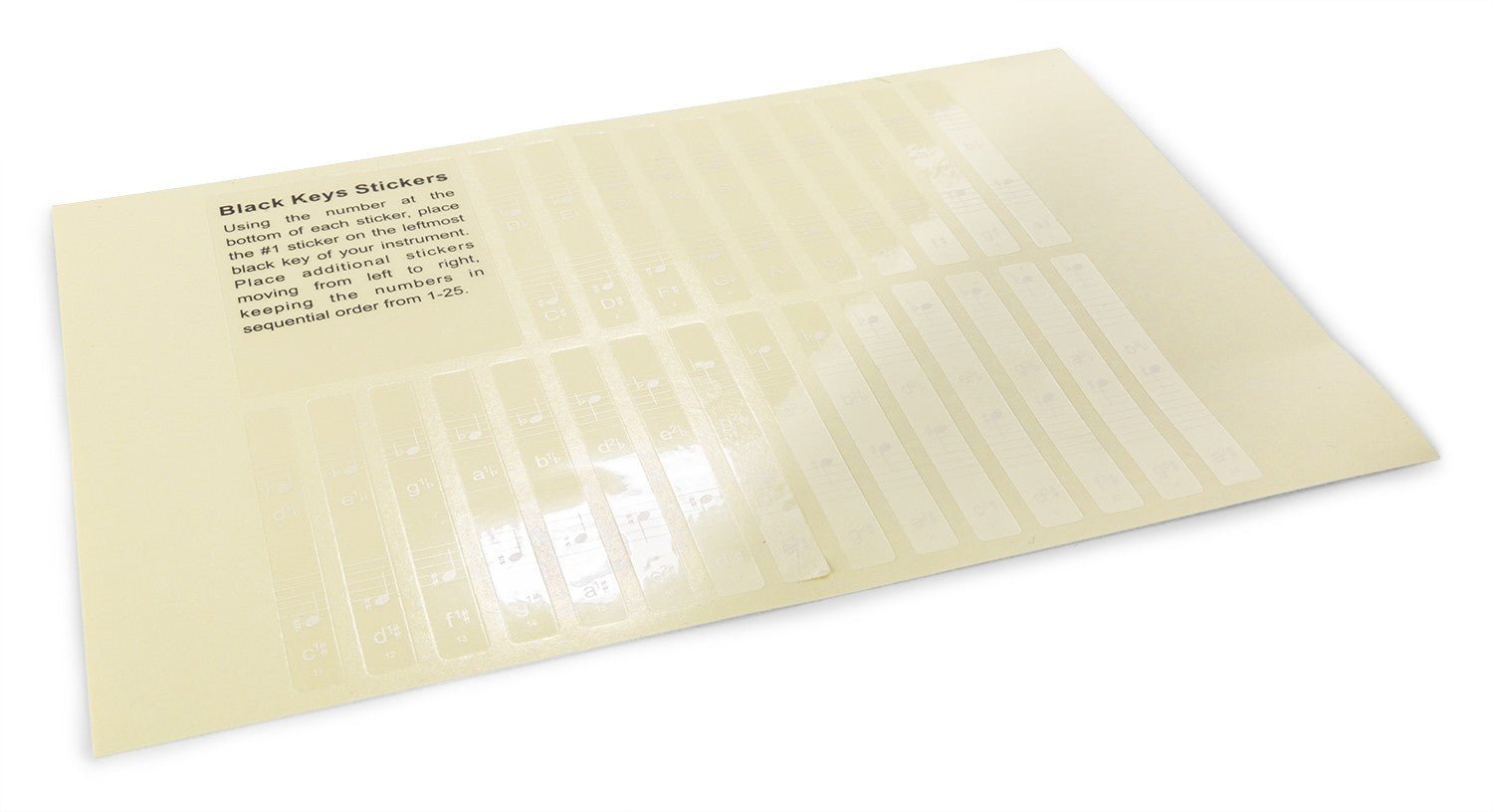 Max KB - KEY - Pegatinas no permanentes de notas para teclado - Tempo Shop