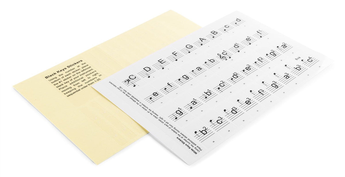 Max KB - KEY - Pegatinas no permanentes de notas para teclado - Tempo Shop