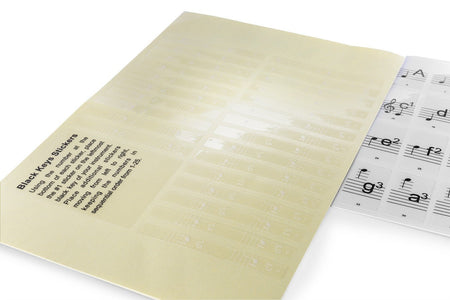 Max KB - KEY - Pegatinas no permanentes de notas para teclado - Tempo Shop