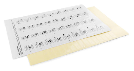 Max KB - KEY - Pegatinas no permanentes de notas para teclado - Tempo Shop