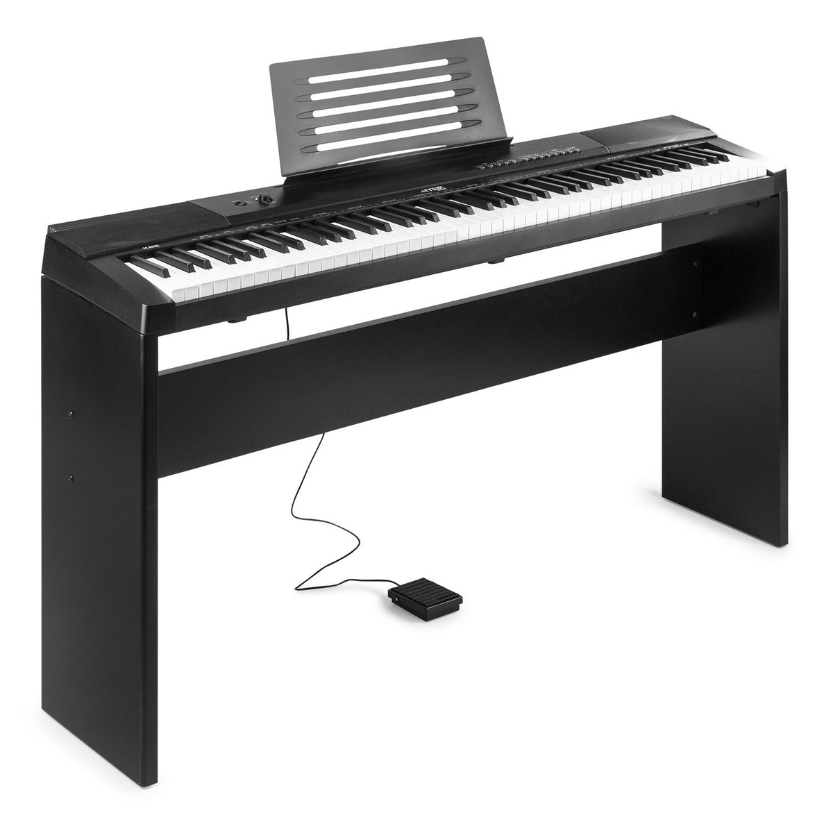 Max KB6W - Piano Digital 88 teclas con Soporte en madera - Tempo Shop