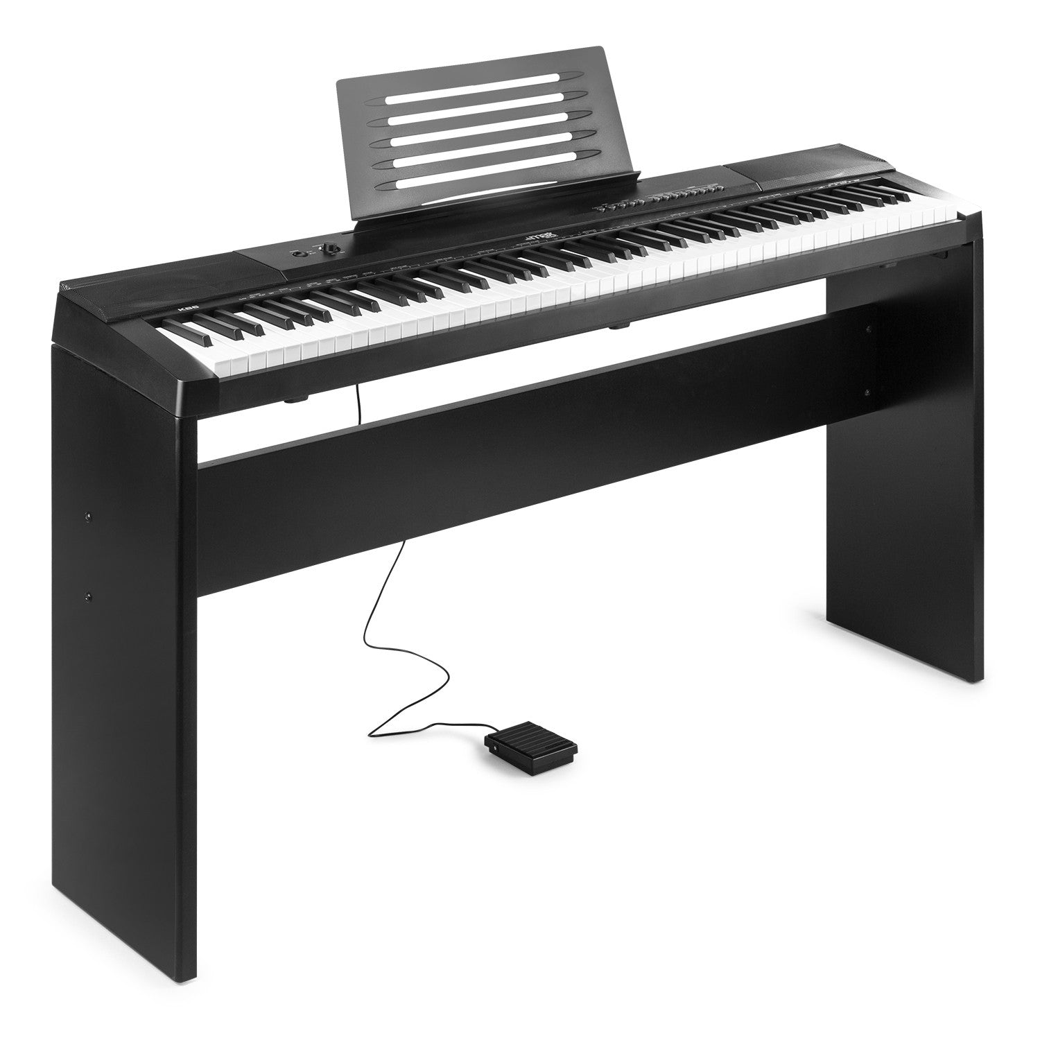 Max KB6W - Piano Digital 88 teclas con Soporte en madera - Tempo Shop
