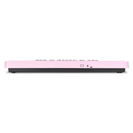 Max KD49P - Teclado Electrónico 49 Teclas con Batería Rosa - Tempo Shop