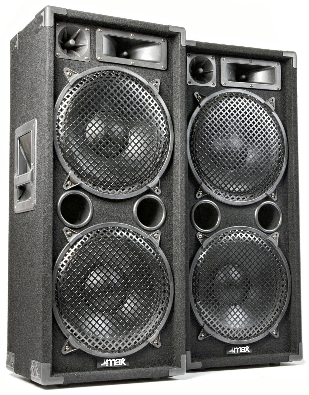 Max MAX212 - Bafle 2x12" - 1400W - Tempo Shop