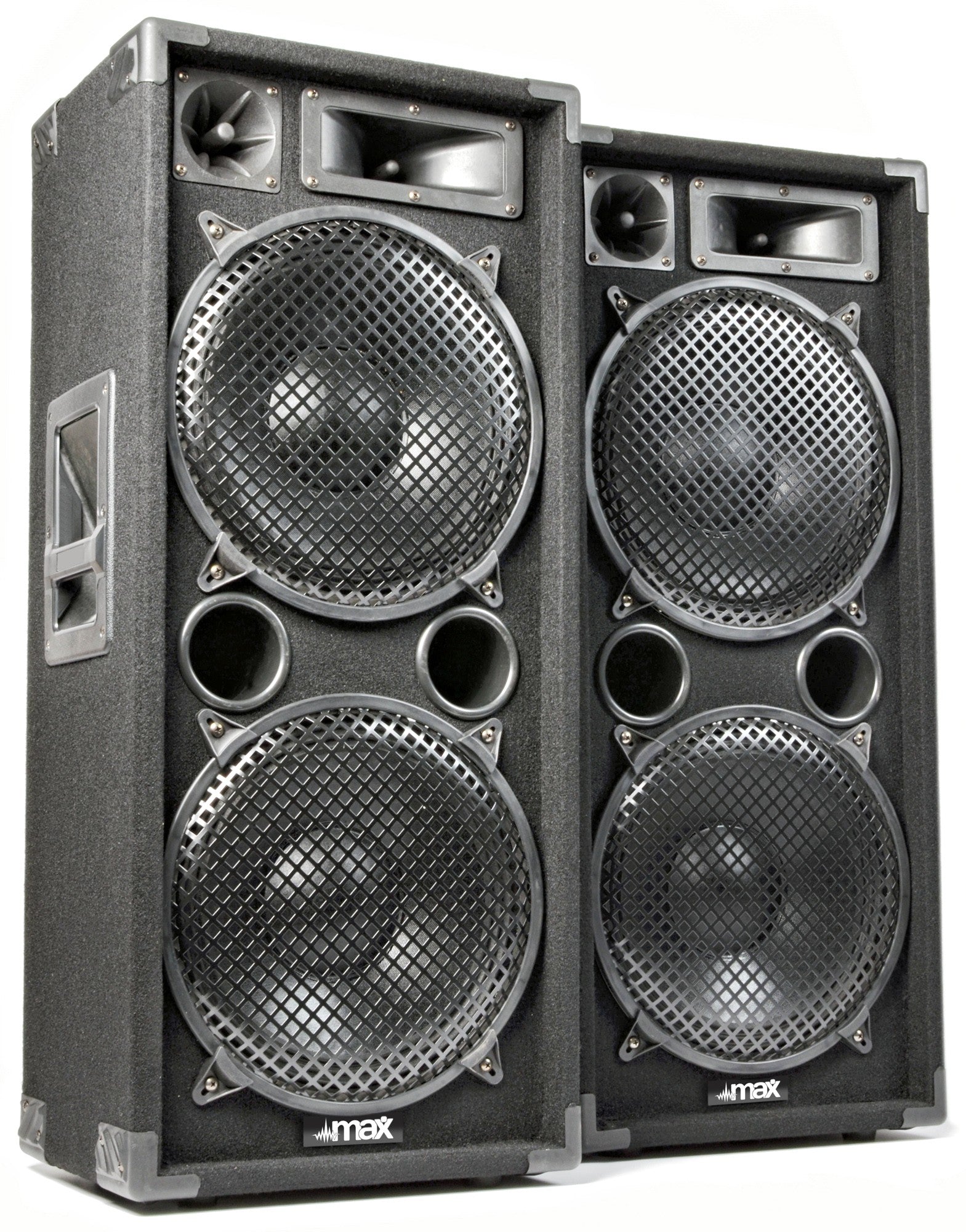 Max MAX212 - Bafle 2x12" - 1400W - Tempo Shop