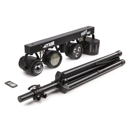 Max PartyBar09 - Kit Jelly Moon, Derby, Foco Par y Strobo - Tempo Shop