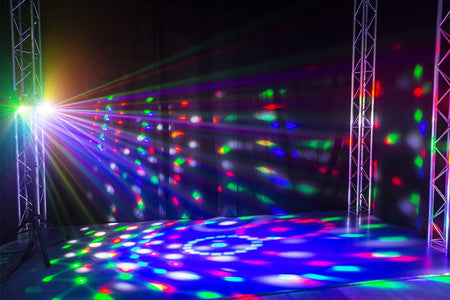 Max PartyBar09 - Kit Jelly Moon, Derby, Foco Par y Strobo - Tempo Shop