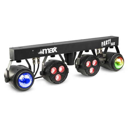 Max PartyBar1 - con 2 Focos PAR + 2 Jellymoon RGBW - Tempo Shop