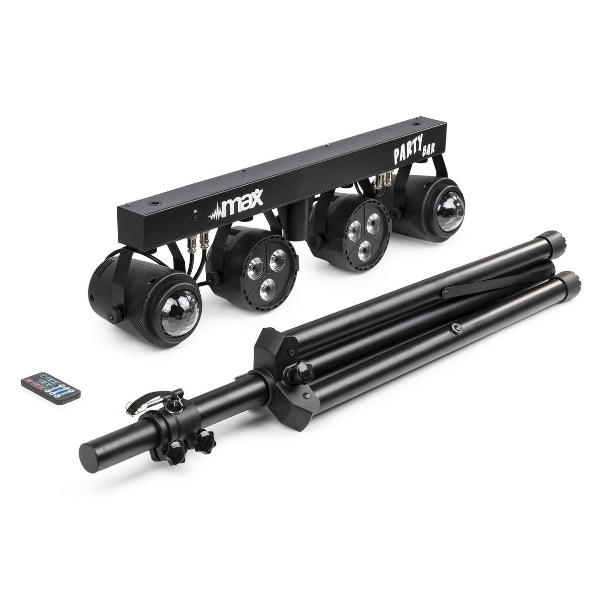 Max PartyBar1 - con 2 Focos PAR + 2 Jellymoon RGBW - Tempo Shop