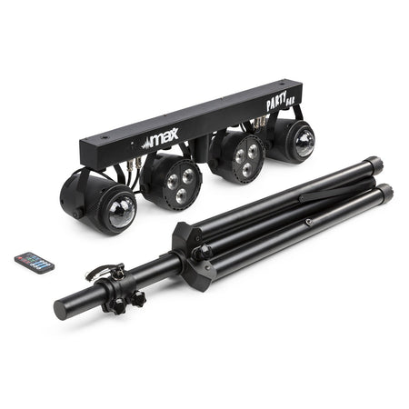 Max PartyBar1 - con 2 Focos PAR + 2 Jellymoon RGBW - Tempo Shop