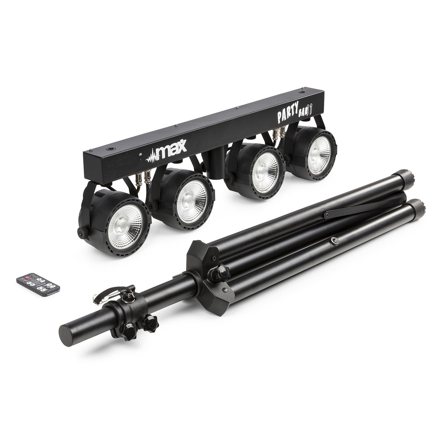 Max PartyBar11 - Kit 4 x COB Foco Par 20W - Tempo Shop