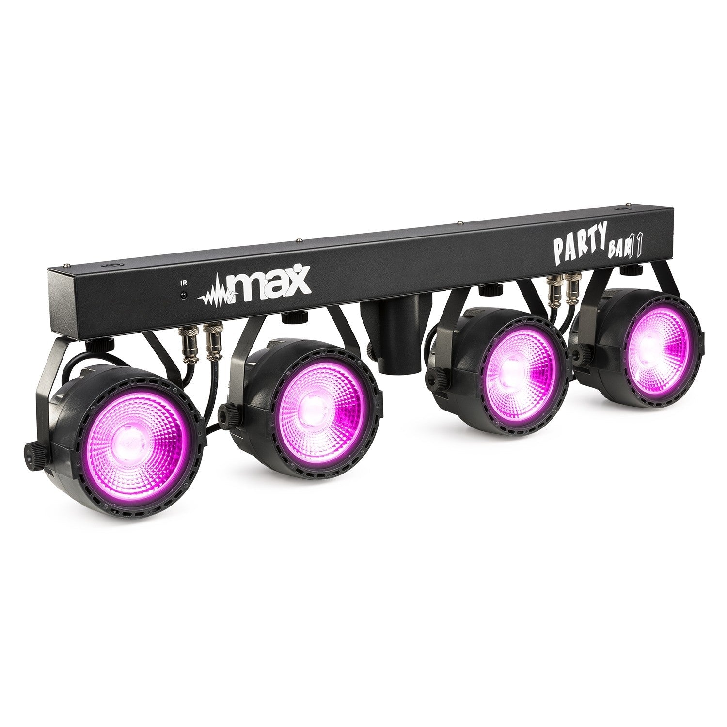 Max PartyBar11 - Kit 4 x COB Foco Par 20W - Tempo Shop