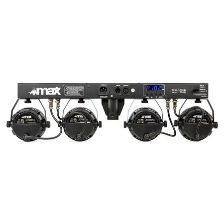 Max PartyBar11 - Kit 4 x COB Foco Par 20W - Tempo Shop