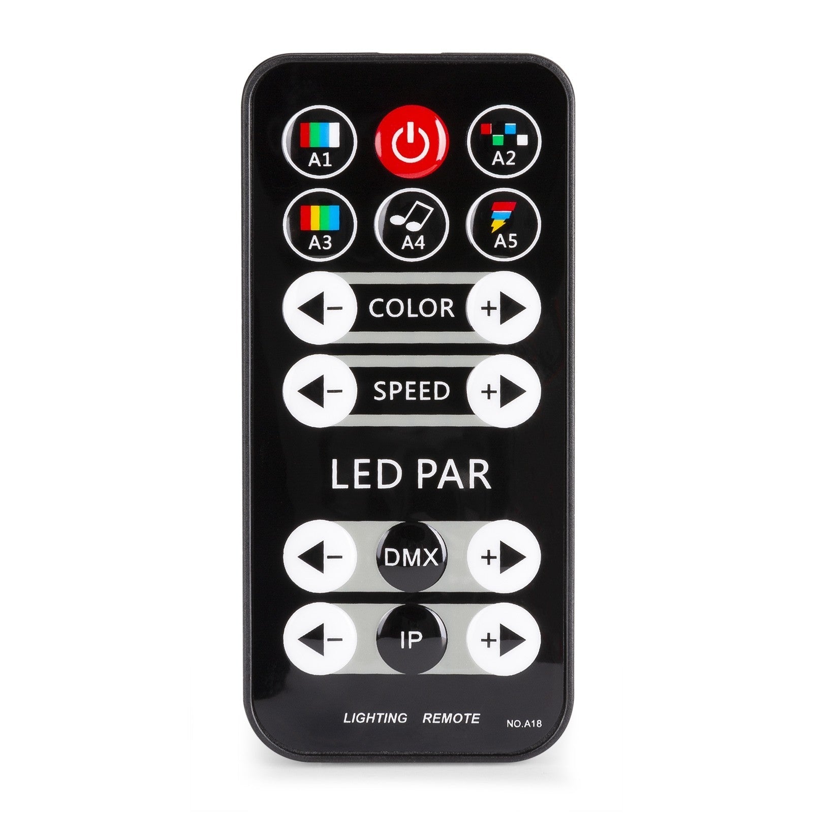 Max PartyBar4 - LED PARBAR con 4 focos 3x 4 - en - 1 RGBW - Tempo Shop