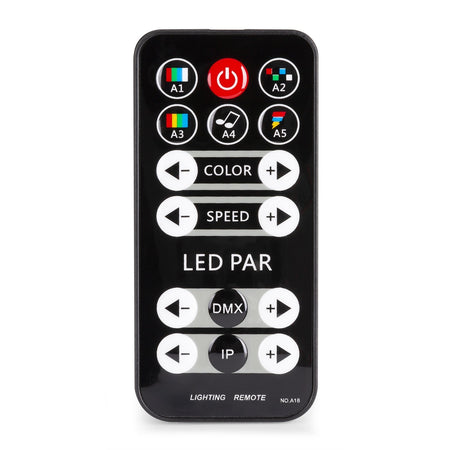 Max PartyBar4 - LED PARBAR con 4 focos 3x 4 - en - 1 RGBW - Tempo Shop