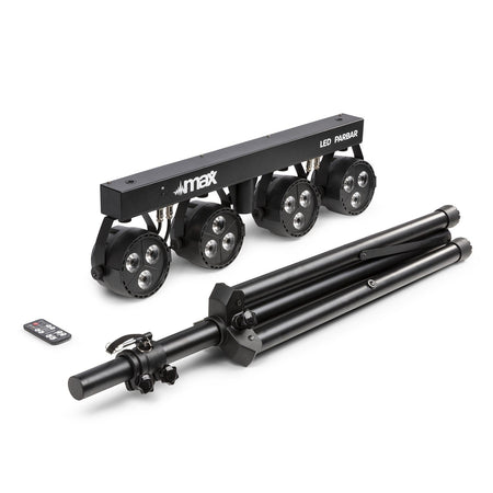 Max PartyBar4 - LED PARBAR con 4 focos 3x 4 - en - 1 RGBW - Tempo Shop