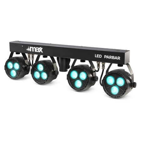 Max PartyBar4 - LED PARBAR con 4 focos 3x 4 - en - 1 RGBW - Tempo Shop