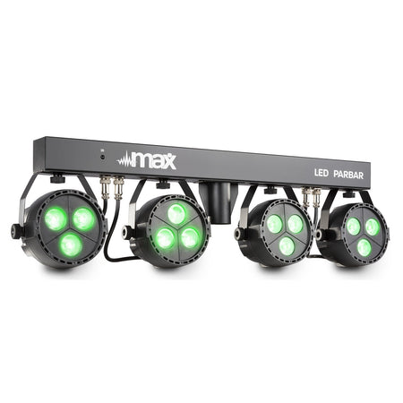 Max PartyBar4 - LED PARBAR con 4 focos 3x 4 - en - 1 RGBW - Tempo Shop