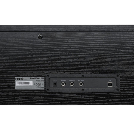 Max RhapsodyDP61 - Piano digital de 61 teclas con soporte para mueble - Tempo Shop