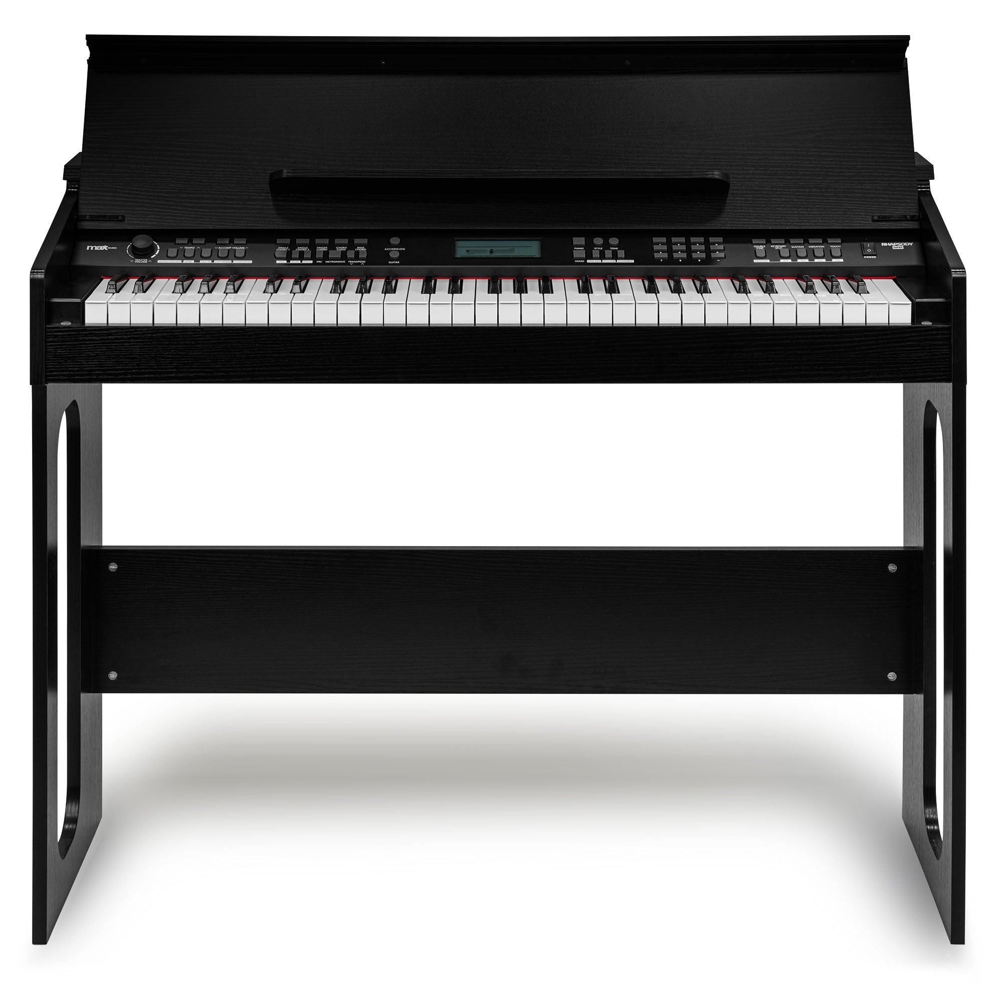 Max RhapsodyDP61 - Piano digital de 61 teclas con soporte para mueble - Tempo Shop