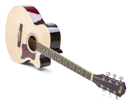 Max ShowKit - Conjunto Guitarra Acústica Electrificada Natural - Tempo Shop