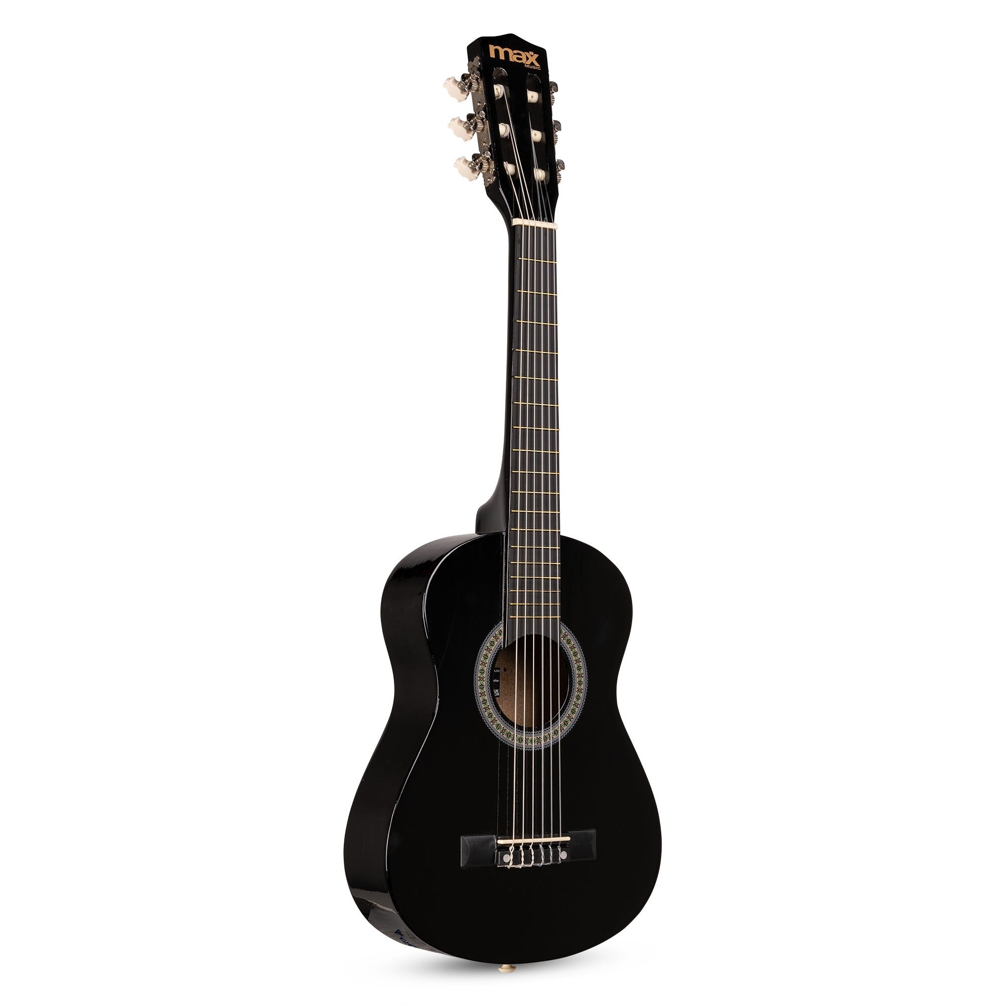 Max SoloArt - Junior 1/4 Conjunto Guitarra Clásica Negro - Tempo Shop