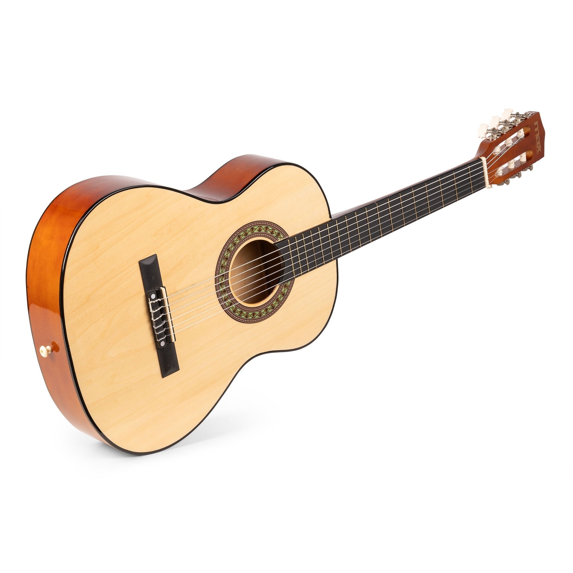 Max SoloArt Junior 3/4 - Conjunto Guitarra Clásica Natural - Tempo Shop