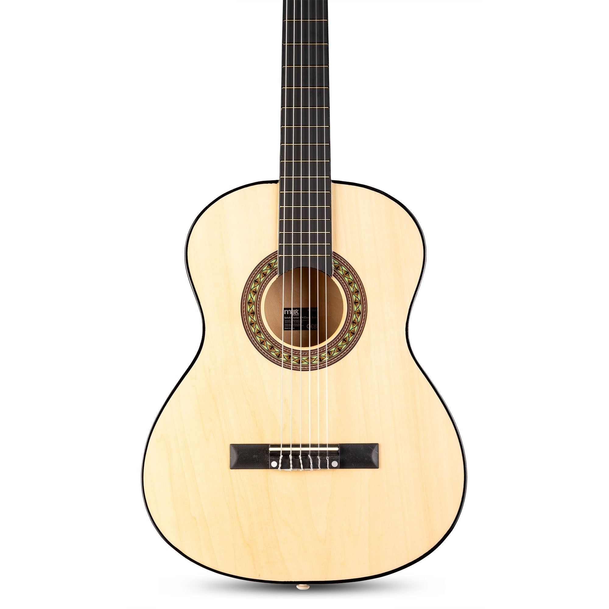 Max SoloArt Junior 3/4 - Conjunto Guitarra Clásica Natural - Tempo Shop
