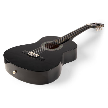 Max SoloArt Junior 3/4 - Conjunto Guitarra Clásica Negro - Tempo Shop