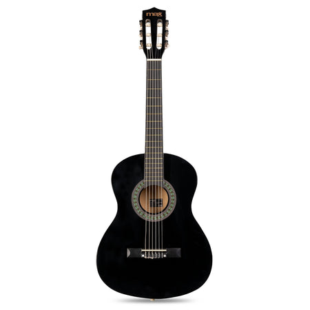 Max SoloArt Junior 3/4 - Conjunto Guitarra Clásica Negro - Tempo Shop