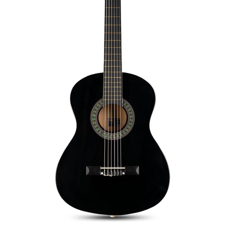 Max SoloArt Junior 3/4 - Conjunto Guitarra Clásica Negro - Tempo Shop