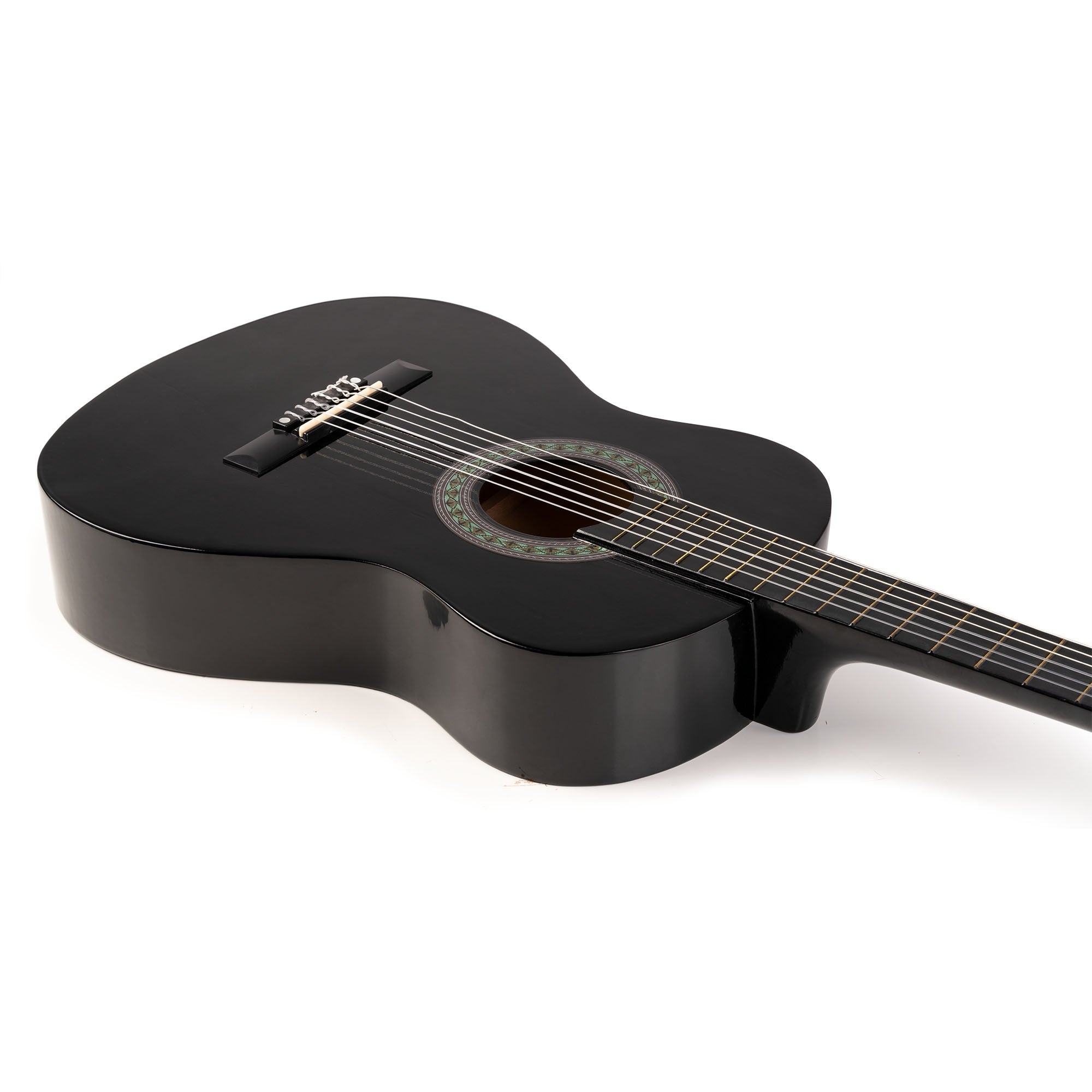 Max SoloArt Junior 3/4 - Conjunto Guitarra Clásica Negro - Tempo Shop