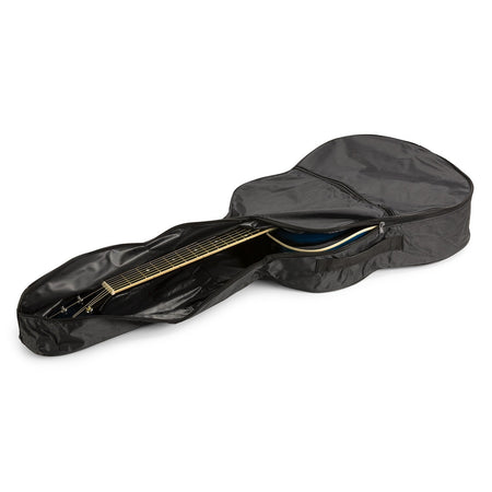 Max SoloJam - Conjunto Guitarra Acústica Azul - Tempo Shop