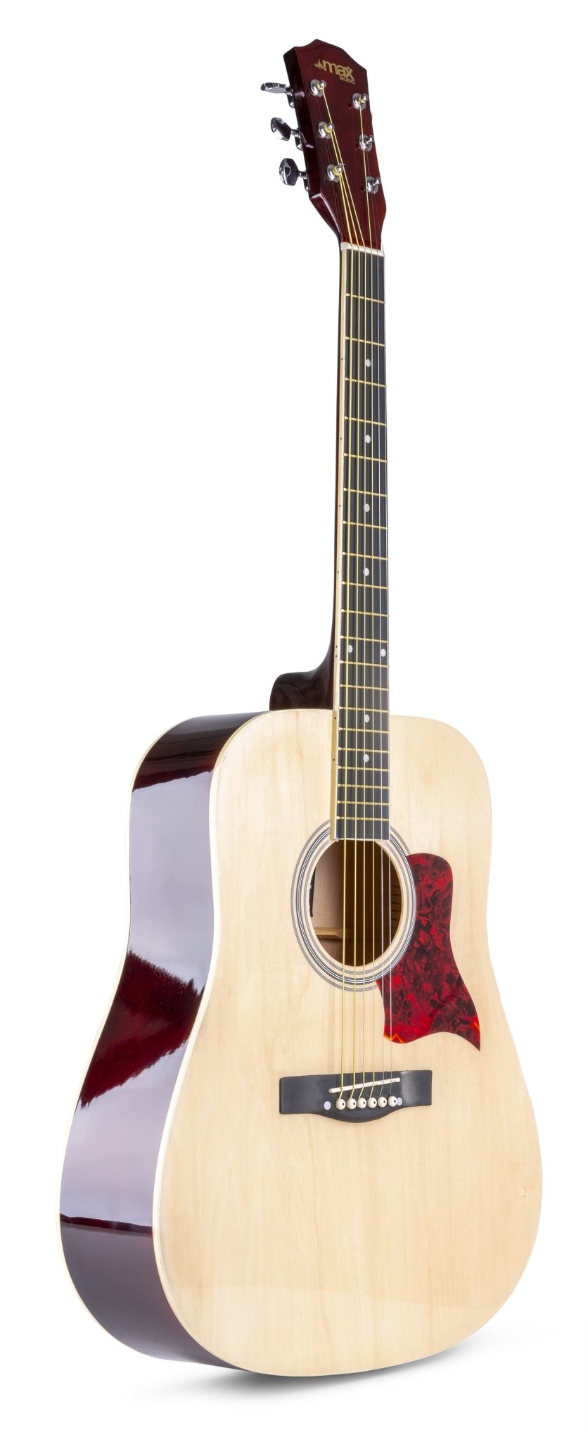 Max SoloJam - Conjunto Guitarra Acústica Natural - Tempo Shop