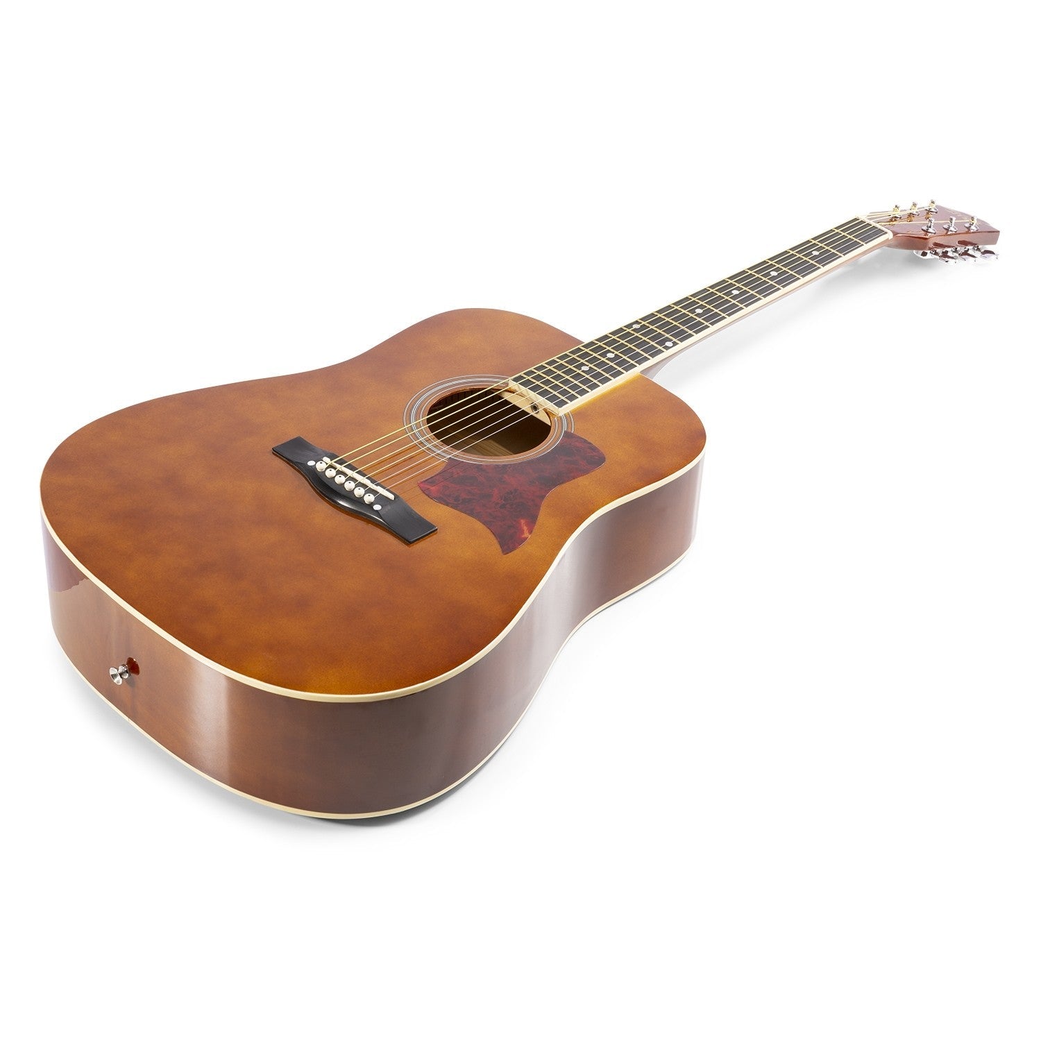 Max SoloJam - Conjunto Guitarra Acústica Natural Oscura - Tempo Shop