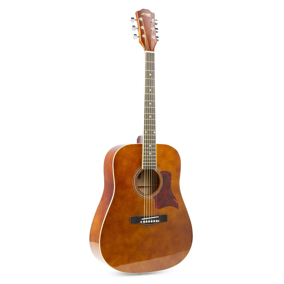 Max SoloJam - Conjunto Guitarra Acústica Natural Oscura - Tempo Shop