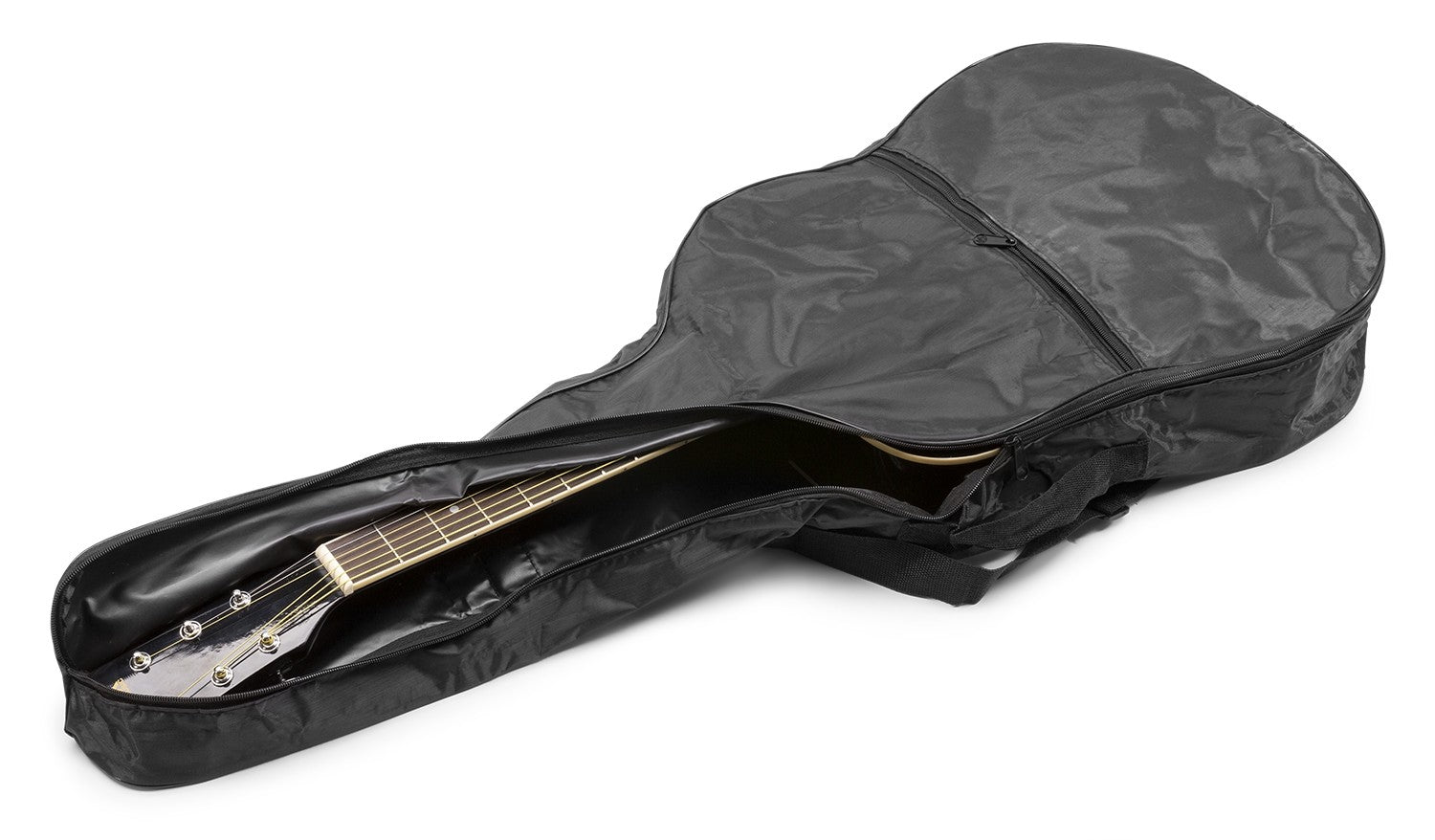 Max SoloJam - Conjunto Guitarra Acústica Negra - Tempo Shop