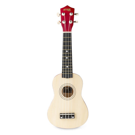 Max UKEY - Set Ukulele Soprano 21" Natural - Tempo Shop