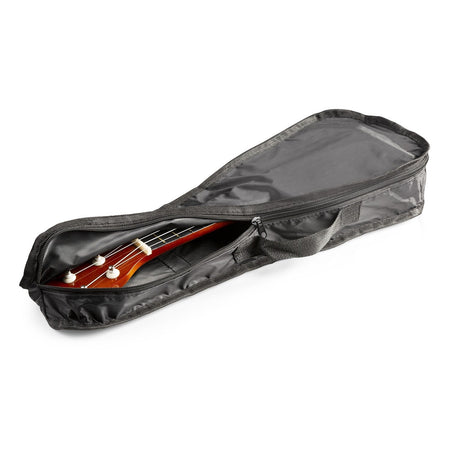 Max UKEY - Set Ukulele Soprano 21" Natural Oscuro - Tempo Shop