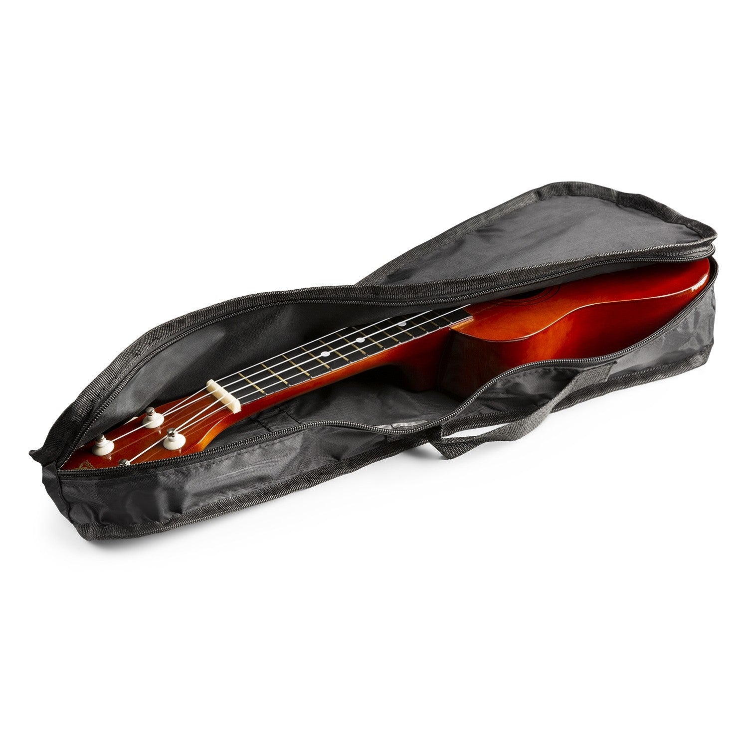 Max UKEY - Set Ukulele Soprano 21" Natural Oscuro - Tempo Shop