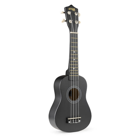 Max UKEY - Set Ukulele Soprano 21" Negro - Tempo Shop