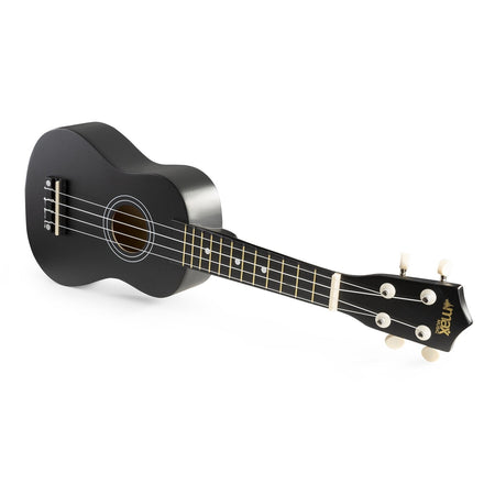 Max UKEY - Set Ukulele Soprano 21" Negro - Tempo Shop