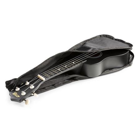 Max UKEY - Set Ukulele Soprano 21" Negro - Tempo Shop