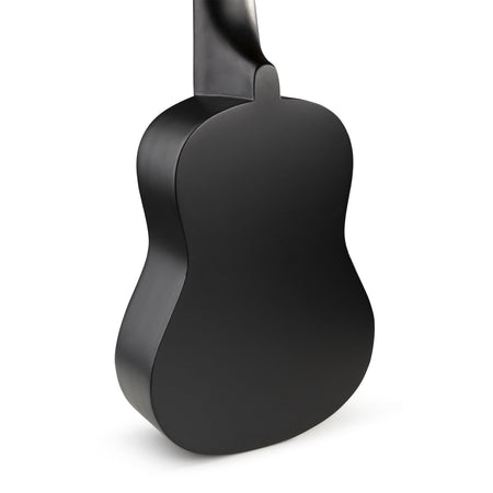 Max UKEY - Set Ukulele Soprano 21" Negro - Tempo Shop