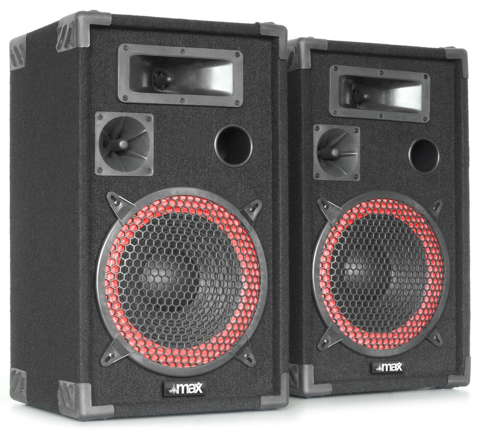 Max XEN 3508 - Cajas para PA 8" 500W Pareja - Tempo Shop