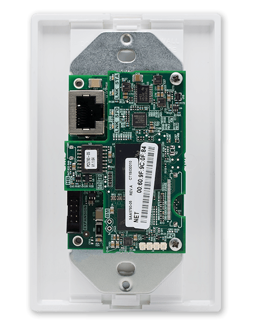 AMX MET-6NE - Teclado Ethernet Metreau® de 6 botones con Navegación para Control de Sistemas