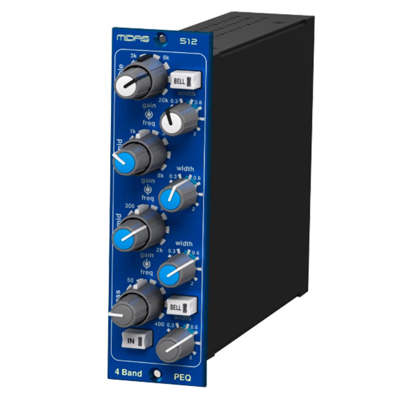 Midas 512 V2 - Ecualizador Paramétrico Serie 500