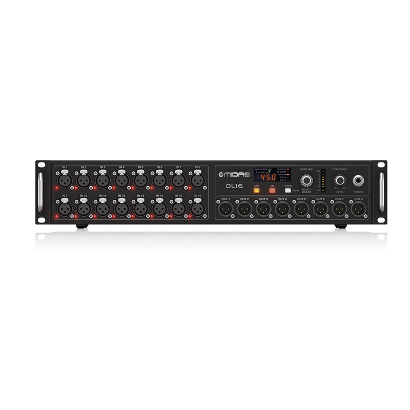 Midas DL16 Caja de Escenario Digital - 16 Entradas y 8 Salidas