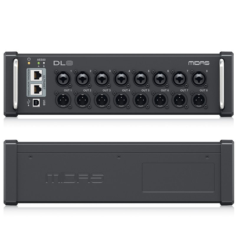 Midas DL8 - Caja de escenario digital de 8 entradas y salidas